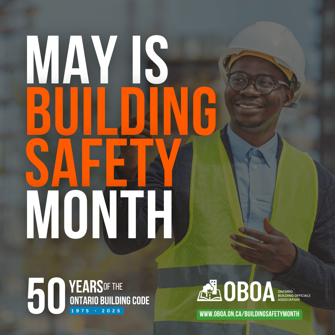 Town_of_NOTL's tweet image. 🏗️ May is Building Safety Month!

Join us all month long as we recognize the people, progress, and purpose behind building safety in Ontario.

🔗 oboa.on.ca/BuildingSafety…

#BuildingSafetyMonth #OntarioBuildingCode #OBC50Years