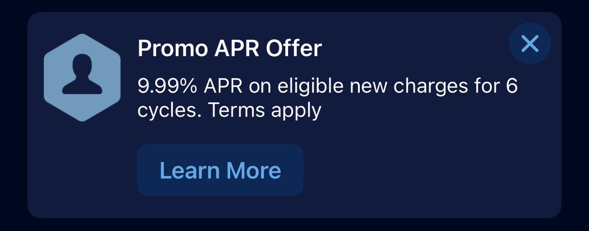 This is just sad, AMEX is now encouraging its customers to take on debt — at 9.99% APR. This is exploitation, not a “perk”.