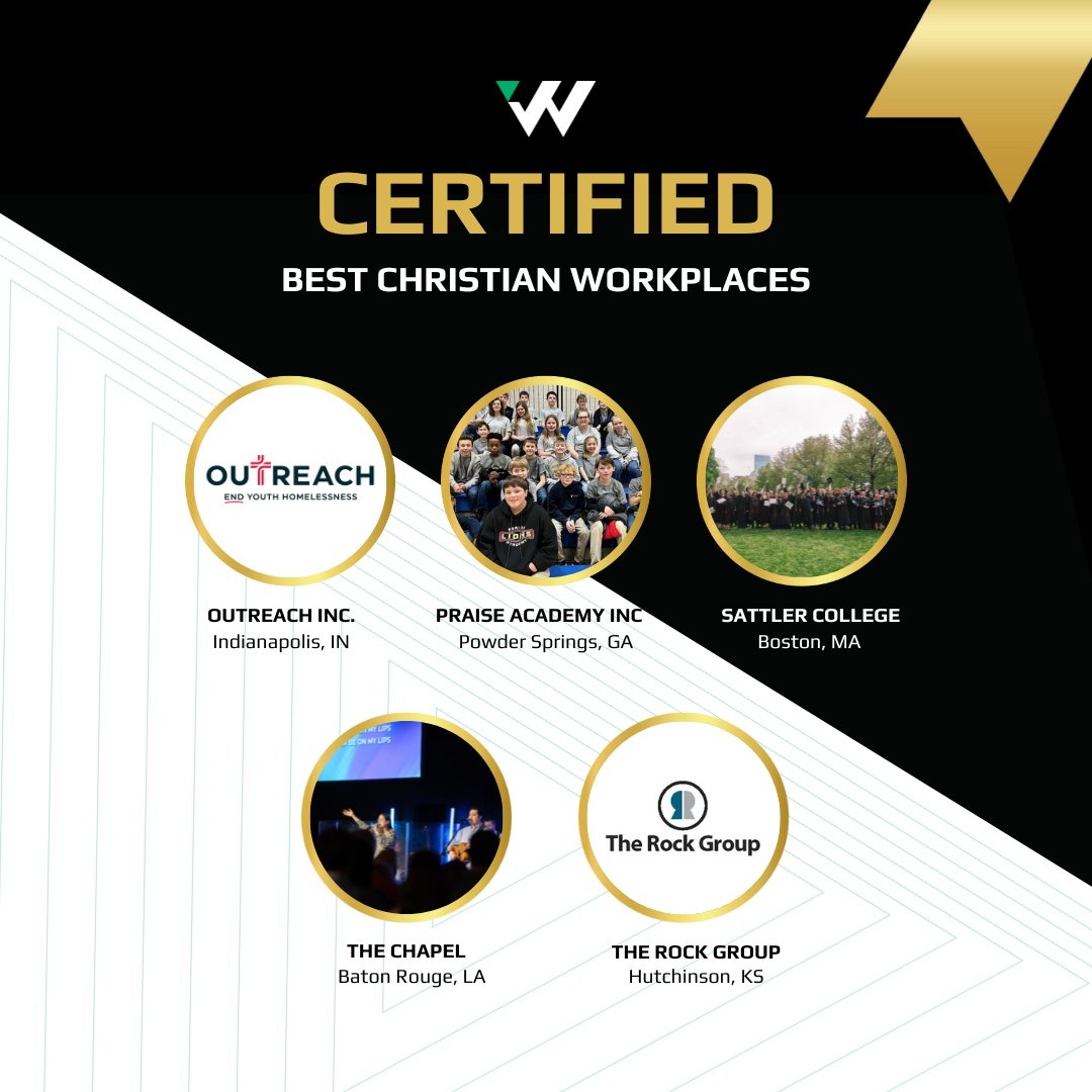 BCWInstitute's tweet photo. We're pleased to announce the following certified Best Workplaces on our website:
CFM Insurance
@CamdenKroc
Crestmont Christian Preparatory School
Grace Prep Academy
@KnoxMission
Oasis Community Church
@Outreach_Indy
Praise Academy Inc
Sattler College
The Chapel
The Rock Group https://t.co/gT9a4UJMvd