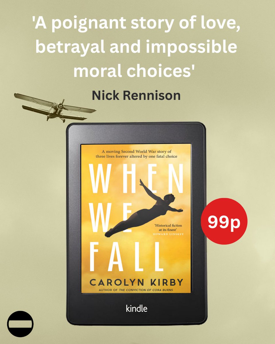 No Exit Press (@noexitpress) on Twitter photo A love story shaped by war – just 99p today
When We Fall is a moving WWII novel of courage, resistance, and impossible choices.
Based on true events – perfect for fans of historical fiction.
📚 Now 99p on eBook – limited time only.
#eBookdeals #Bookbubdeals <a href="/novelcarolyn/">Carolyn Kirby</a> A love story shaped by war – just 99p today
When We Fall is a moving WWII novel of courage, resistance, and impossible choices.
Based on true events – perfect for fans of historical fiction.
📚 Now 99p on eBook – limited time only.
#eBookdeals #Bookbubdeals <a href="/novelcarolyn/">Carolyn Kirby</a>