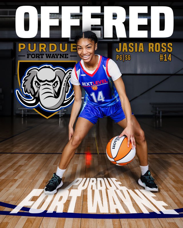 Jasia (@jasia_ross) on Twitter photo After a great talk with <a href="/CoachMarchesano/">Maria A. Marchesano</a> and staff, I am blessed to receive offer from <a href="/MastodonWBB/">Purdue Fort Wayne WBB</a> After a great talk with <a href="/CoachMarchesano/">Maria A. Marchesano</a> and staff, I am blessed to receive offer from <a href="/MastodonWBB/">Purdue Fort Wayne WBB</a>