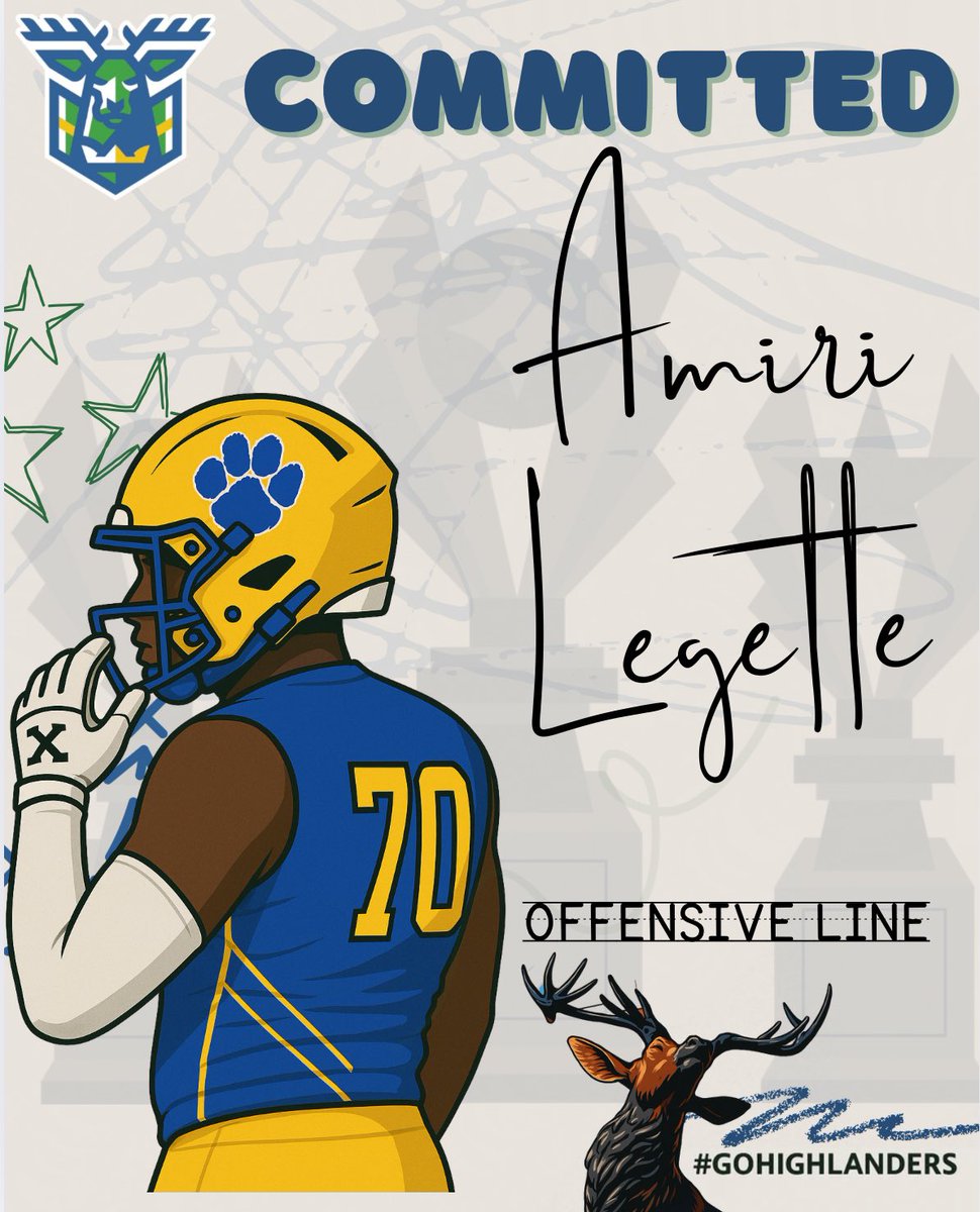 Amiri Legette (@amirilegette73) on Twitter photo after careful consideration. I would
like to announce that i am committing to gordon state college <a href="/Gscfootball1/">Gordon State College Football</a> #gohighlanders after careful consideration. I would
like to announce that i am committing to gordon state college <a href="/Gscfootball1/">Gordon State College Football</a> #gohighlanders