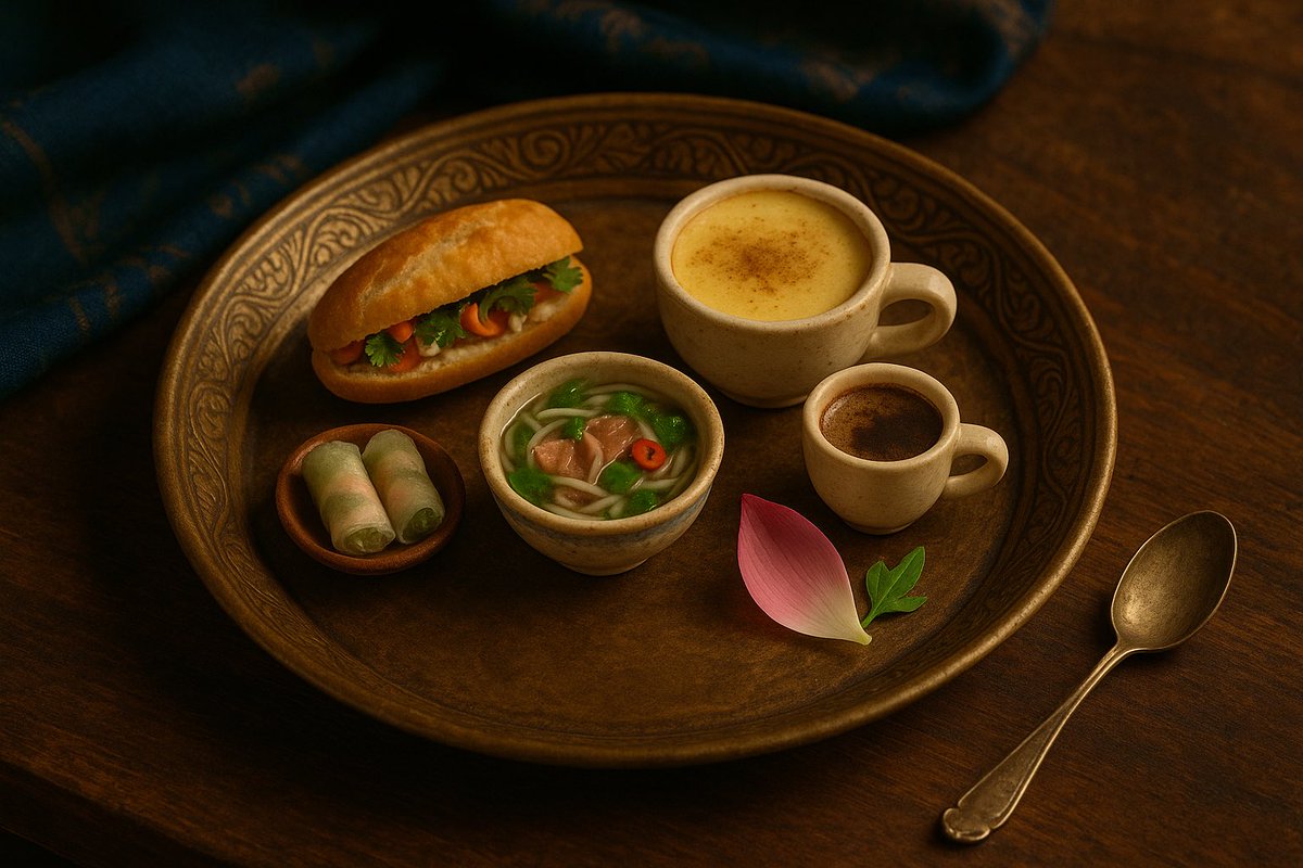 dhimantn's tweet image. I had the fortune (&amp;amp; appetite!) to explore 48 affordable food and café stops across Vietnam 🇻🇳 

Here are 13 of my most memorable ones, the places that surprised me, moved me, or made me go back.

P.S. The 8th gave me literal goosebumps. Don’t miss it. 👀✨

Plated for the soul!