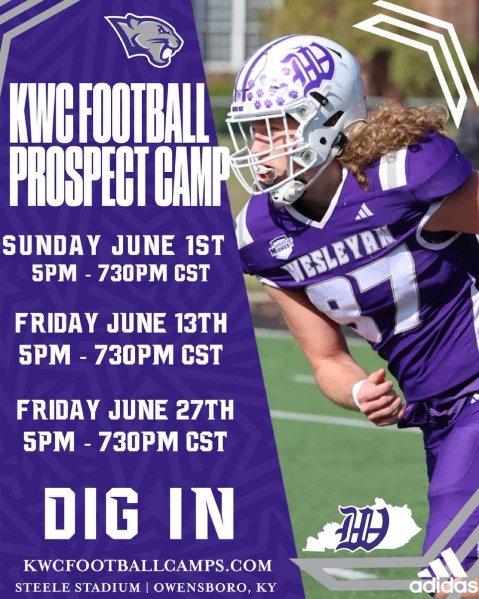 Hey Siri….

“If Someone wants to ball this summer in Western Kentucky, and get real reps instead of a bunch of testing. What camps should they go to?”

Siri…
“They Should sign up for a summer football camp at kwcfootballcamps.com”

#DIGIN