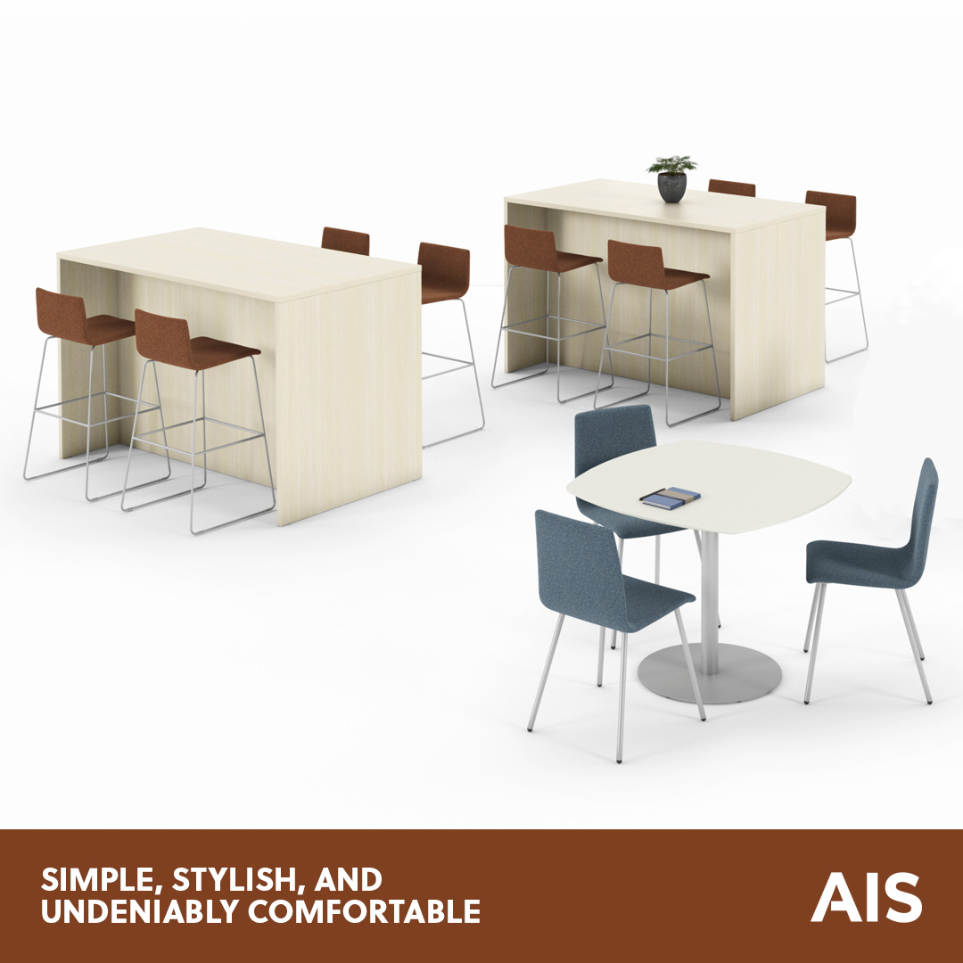 With its soft organic curves and waterfall edge, Itzee is designed to make an impression no matter where you gather.

See it: ais-inc.com/files/AIS_Itze…​

The lightweight Itzee brings sleek, modern design and a slim profile to any workspace.​

#AISOfficeFurniture #SideSeating