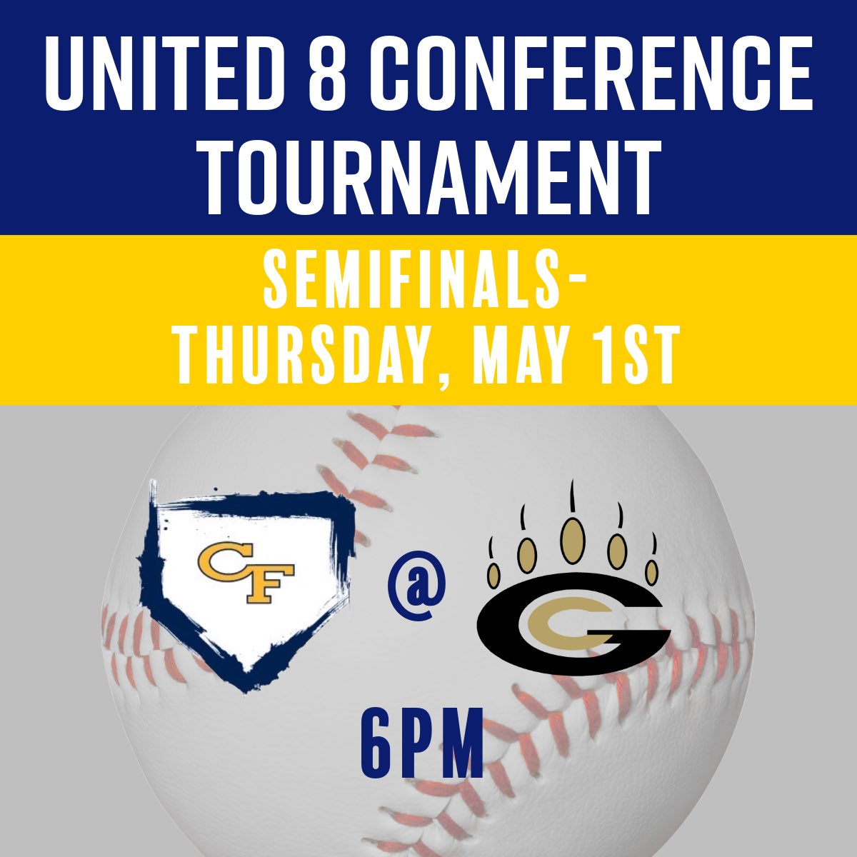 The Colts head to Gray’s Creek for the conference tourney semifinals tonight. Game starts at 6 pm, see you there Colt Country!