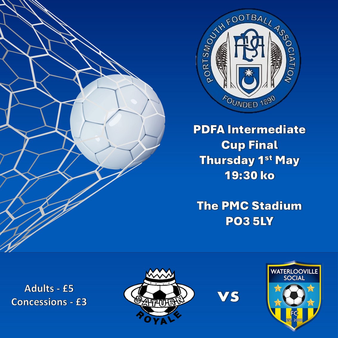 PDFACups's tweet image. Finals coming up......

Tonight 
@saturnroyalefc vs Waterlooville Social Club
Tomorrow
Chichester Utd vs @AFCHilsea 

-Cash &amp;amp; Card Payments Accepted

@PompeyNewsNow @Pompey_Football
@NonLeagueCrowd