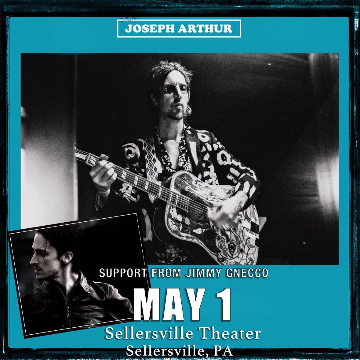 Jimmy Gnecco (@jimmygnecconews) on Twitter photo Jimmy Gnecco tonight, May 1st, opening for <a href="/josepharthur/">Joseph Arthur</a> at <a href="/SellersvlleThtr/">Sellersville Theater</a>.
Showtime 8pm
etix.com/ticket/p/88672… Jimmy Gnecco tonight, May 1st, opening for <a href="/josepharthur/">Joseph Arthur</a> at <a href="/SellersvlleThtr/">Sellersville Theater</a>.
Showtime 8pm
etix.com/ticket/p/88672…