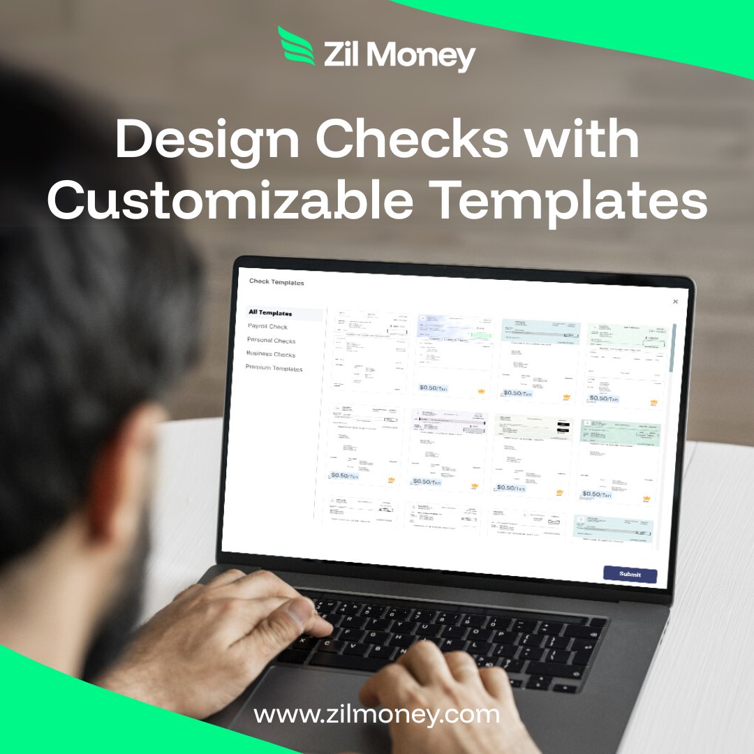 ZilMoney's tweet photo. Customize every detail with Zil Money’s check template. Make your business checks look professional with just a few clicks.
Learn more: https://t.co/hudUWoiYNk
Click here for interactive demo: https://t.co/q4UPdva7f5
#CheckTemplate #CustomChecks #CheckPrinting https://t.co/99gmPPLtev