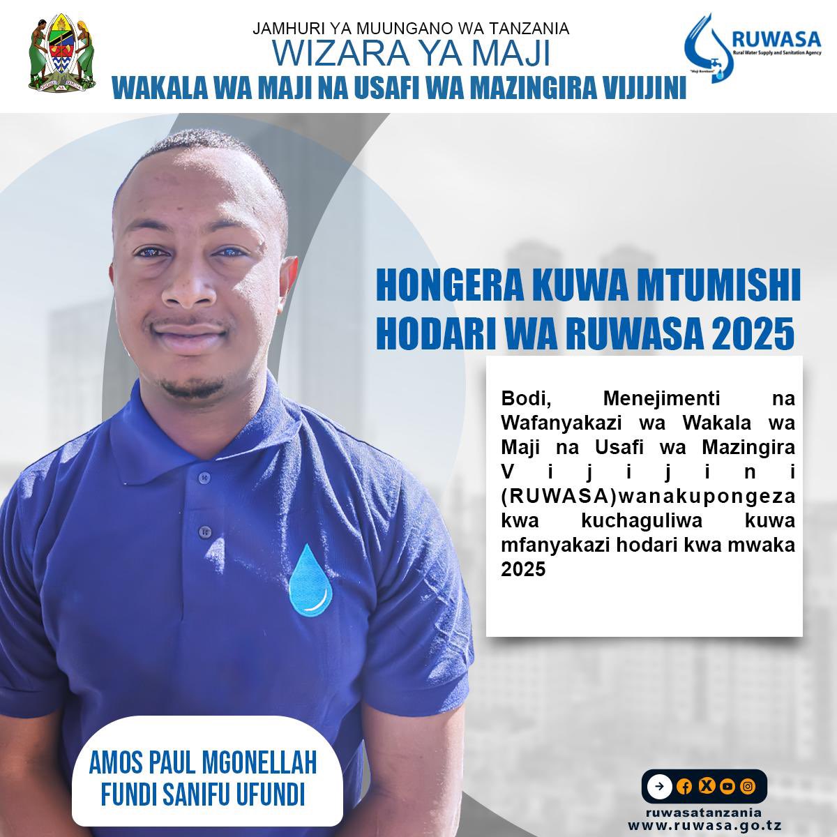 #MAJIBOMBANI 

Hongera sana ✊🏽