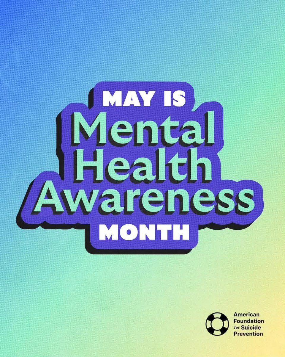 One of my favorite months May is here!!!!!
Mental Health Awareness Month!!!
#grateful #youdeservetoseeitgetbetter✅