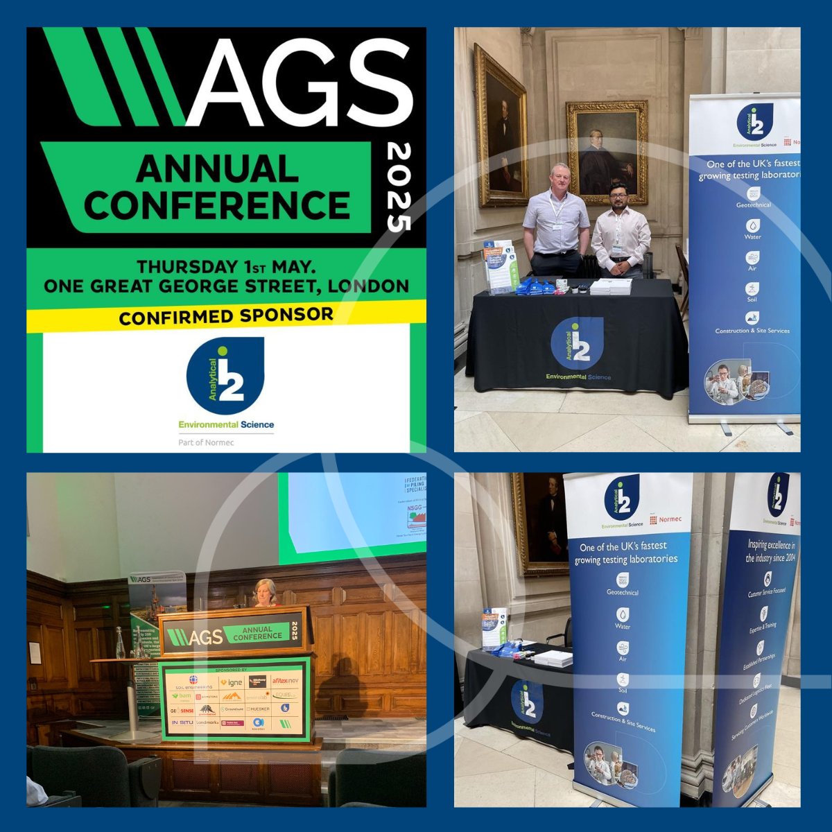 i2 Analytical, part of Normec (@i2analytical) on Twitter photo ✅ We're all set and ready for an exciting day at the AGS Annual Conference today! 👋If you're attending today, come and say hello — our team is looking forward to connecting and catching up! <a href="/agsgeotech/">Association of Geotechnical and Geoenvironmental</a> #AGSAnnualConference ✅ We're all set and ready for an exciting day at the AGS Annual Conference today! 👋If you're attending today, come and say hello — our team is looking forward to connecting and catching up! <a href="/agsgeotech/">Association of Geotechnical and Geoenvironmental</a> #AGSAnnualConference