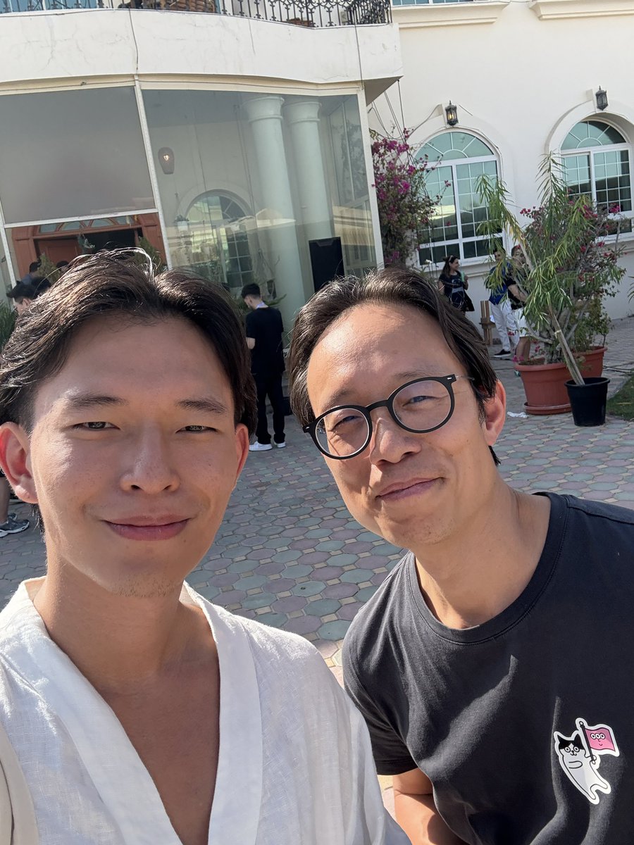 Thanks for having me <a href="/animocafrens/">Frens Network 🌐</a>  <a href="/pudgypenguins/">Pudgy Penguins</a> <a href="/ysiu/">Yat Siu</a> 

#Token2049Dubai