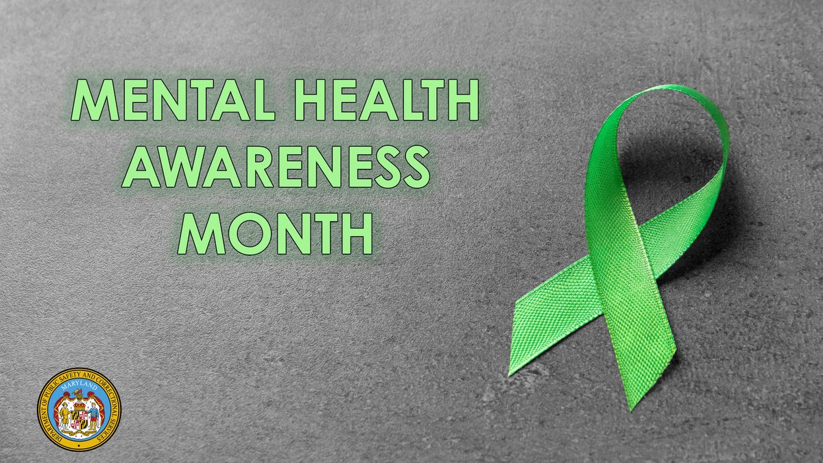 Behind every badge and uniform is a human being who deserves care. This Mental Health Awareness Month, we're spotlighting wellness resources for staff and those in our care.💚#MentalHealthAwareness #DPSCSCares