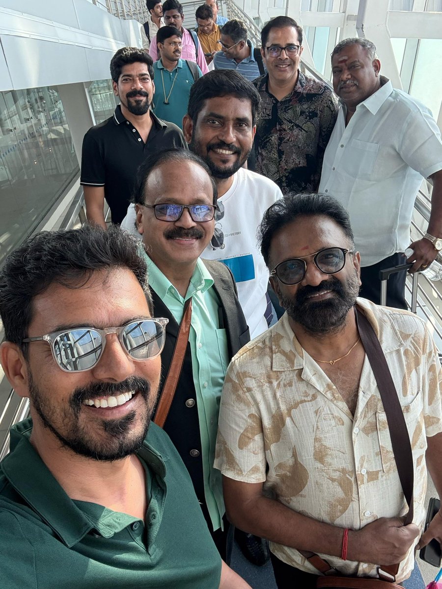 G Dhananjeyan (@dhananjayang) on Twitter photo Team <a href="/tfapatn/">Tamil Film Active Producers Association</a> for #WAVESummit at Mumbai now 👍
<a href="/TSivaAmma/">T Siva</a> <a href="/prabhu_sr/">SR Prabu</a> <a href="/sureshkamatchi/">sureshkamatchi</a> <a href="/vinod_offl/">Vinod Kumar</a> Team <a href="/tfapatn/">Tamil Film Active Producers Association</a> for #WAVESummit at Mumbai now 👍
<a href="/TSivaAmma/">T Siva</a> <a href="/prabhu_sr/">SR Prabu</a> <a href="/sureshkamatchi/">sureshkamatchi</a> <a href="/vinod_offl/">Vinod Kumar</a>
