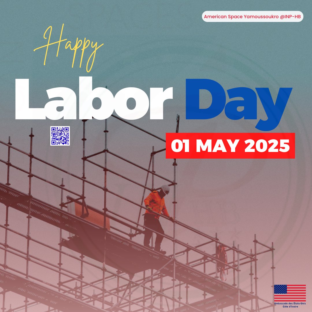American Corner Yamoussoukro @INP-HB (@amcorner_inphb) on Twitter photo 💡Excellente fête du travail à tou(te)s !
#acy <a href="/AmericanSpaces/">American Spaces</a> #PeuplePaixProspérité #PeoplePeaceProsperity #civusa 🇺🇸🫶🏽🇨🇮 💡Excellente fête du travail à tou(te)s !
#acy <a href="/AmericanSpaces/">American Spaces</a> #PeuplePaixProspérité #PeoplePeaceProsperity #civusa 🇺🇸🫶🏽🇨🇮