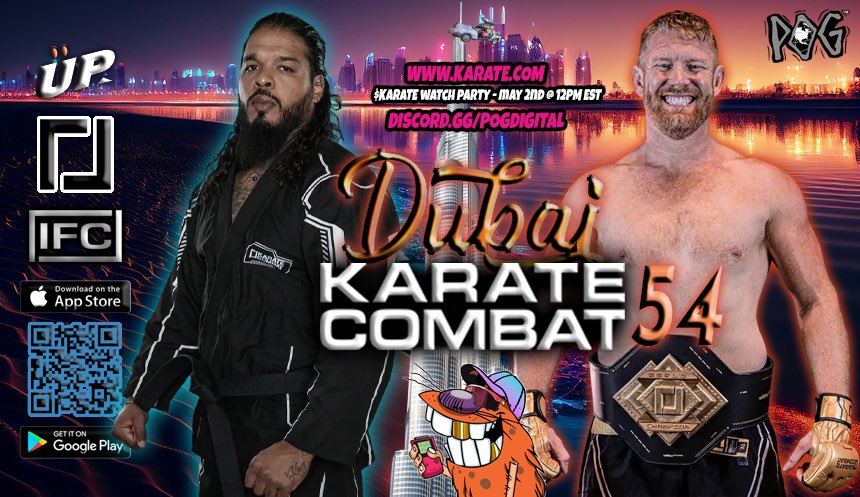 N⭕ACLs (Chris Lee) #WPFWC 🏆 (@n0acls) on Twitter photo 🥋<a href="/KarateCombat/">$KARATE COMBAT (ALT/SZN)</a> isn’t just another fight league, it’s the only one where community actually matters…
🎥 Watch #KC54 with Proof Of Game!
🧧Complete quests to earn POG packs!
🎱 Play to earn $KARATE rewards!
⌚️Stream starts May 2nd at 12PM ET
Call it what it is… UP ONLY GAMING. 🥋<a href="/KarateCombat/">$KARATE COMBAT (ALT/SZN)</a> isn’t just another fight league, it’s the only one where community actually matters…
🎥 Watch #KC54 with Proof Of Game!
🧧Complete quests to earn POG packs!
🎱 Play to earn $KARATE rewards!
⌚️Stream starts May 2nd at 12PM ET
Call it what it is… UP ONLY GAMING.