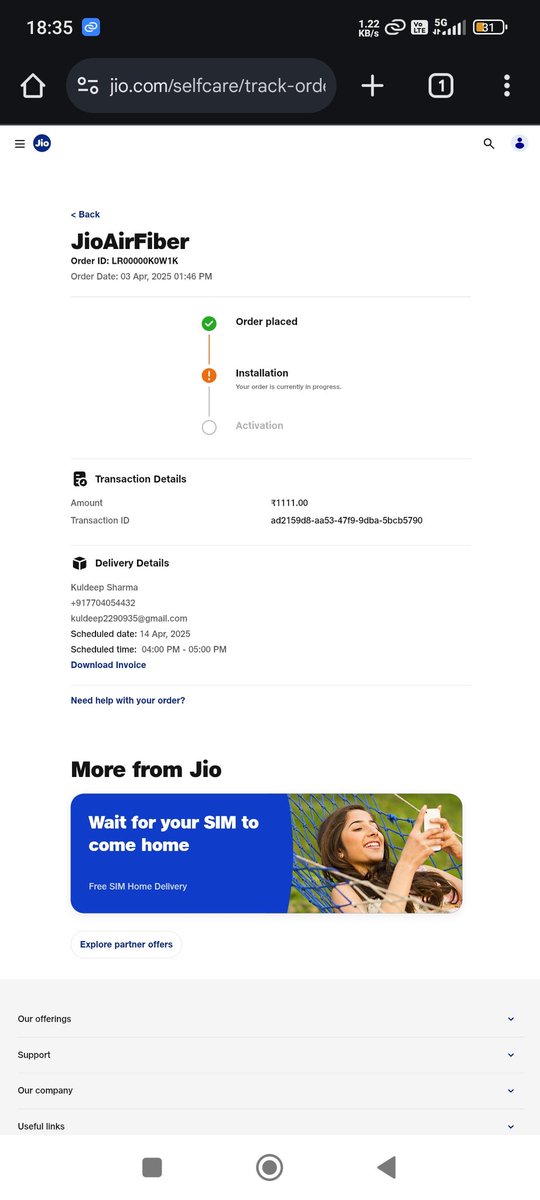 Kuldeep Sharma tweet media