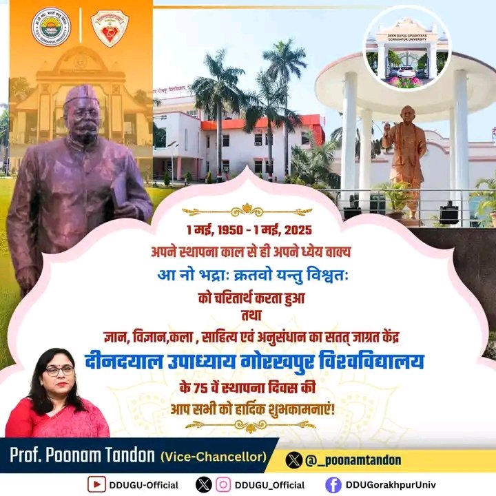 Swastik04480180's tweet photo. *#मेरा_मान_सम्मान_मेरी_पहचान_*
*#मेरा_विश्वविद्यालय🚩*

  *गोरखपुर विश्वविद्यालय स्थापना दिवस* की हार्दिक शुभकामनायें ||
#DDU https://t.co/QBPNQxjg2j