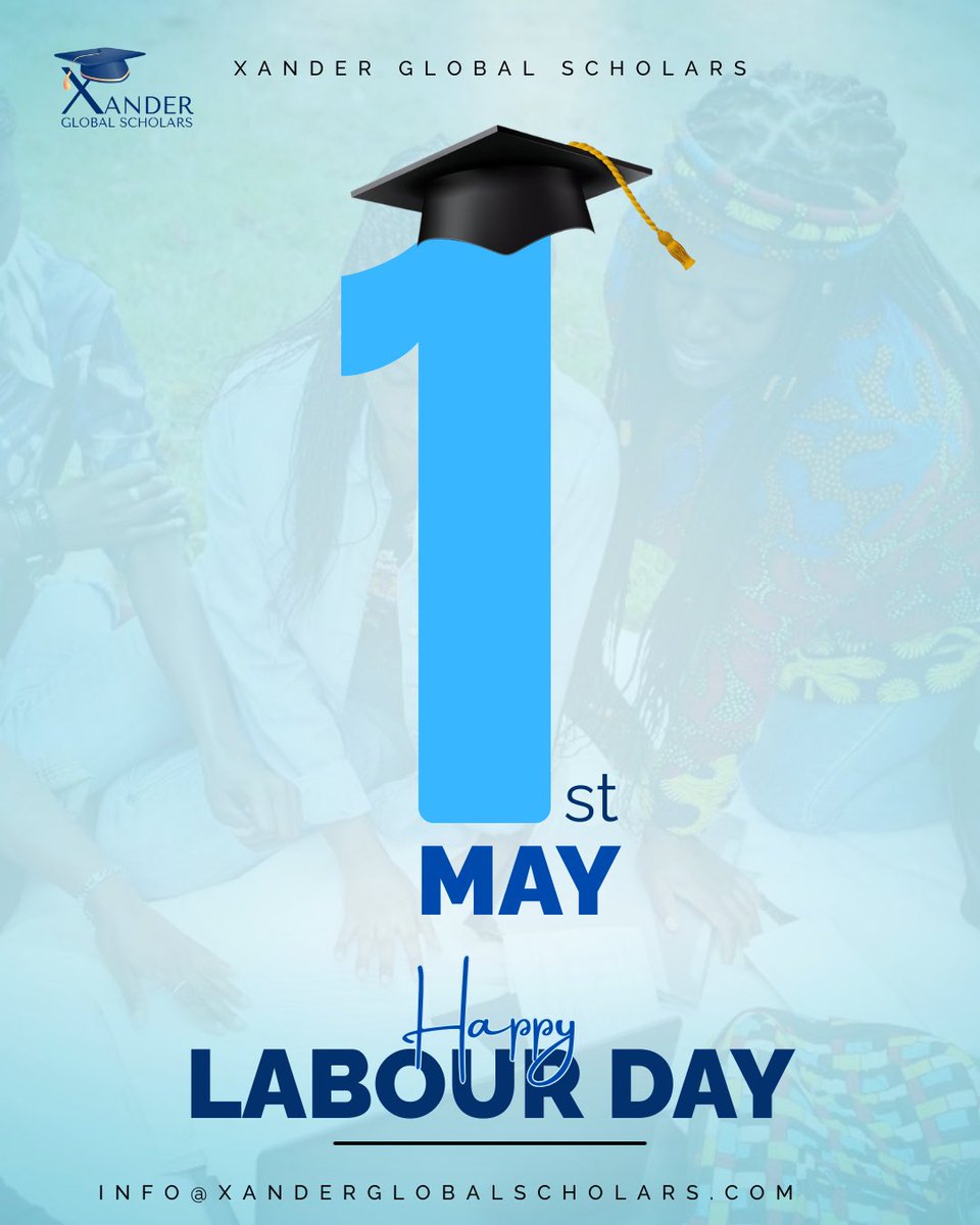 xander_global's tweet photo. Happy Labour Day to all hardworking students and professionals!
We celebrate your dedication and remind you—Xander Global Scholars is here to support your journey.

*Ready to study abroad?*
Apply now to UNF (University of North Florida)—PTE 53+ accepted, scholarship https://t.co/0qLBnHQl7G