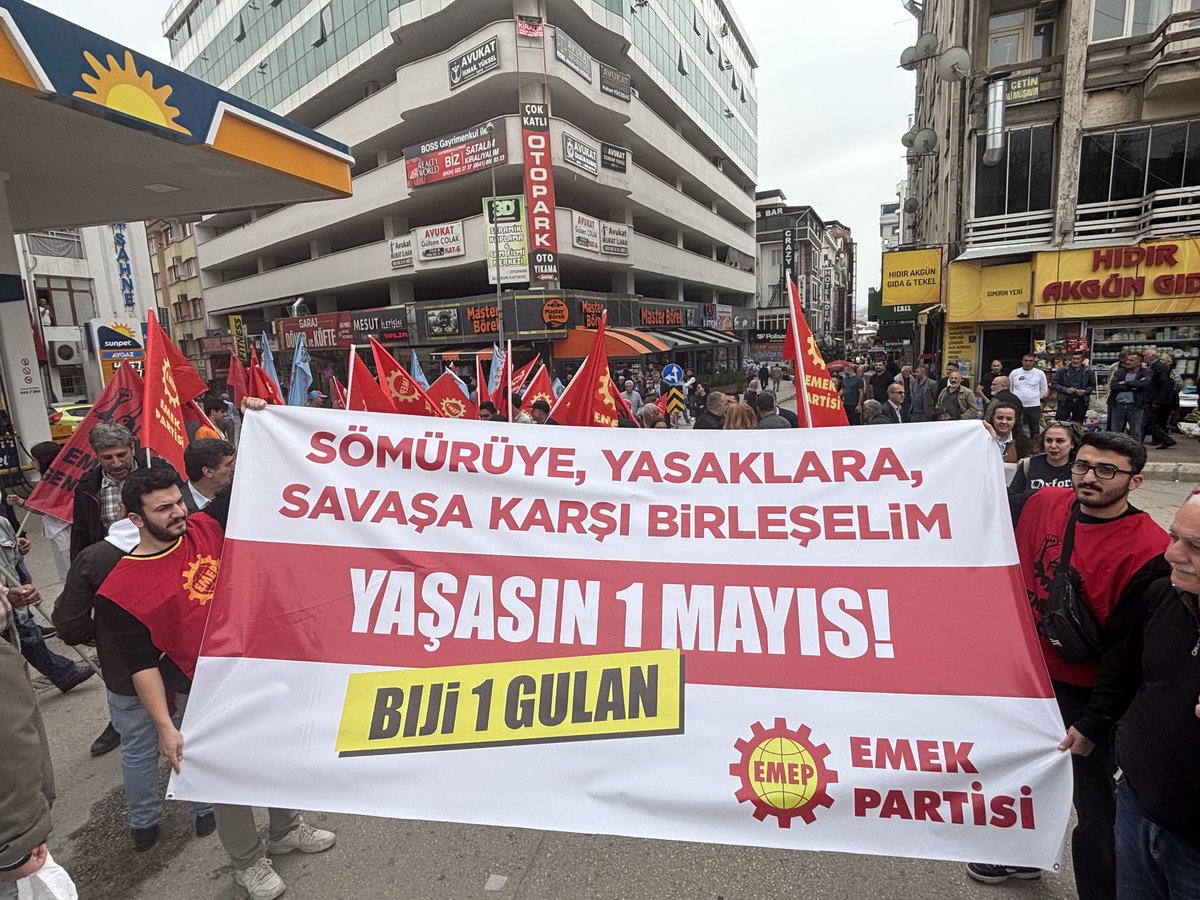 Elazığ'da 1 Mayıs'ta alanlardayız!