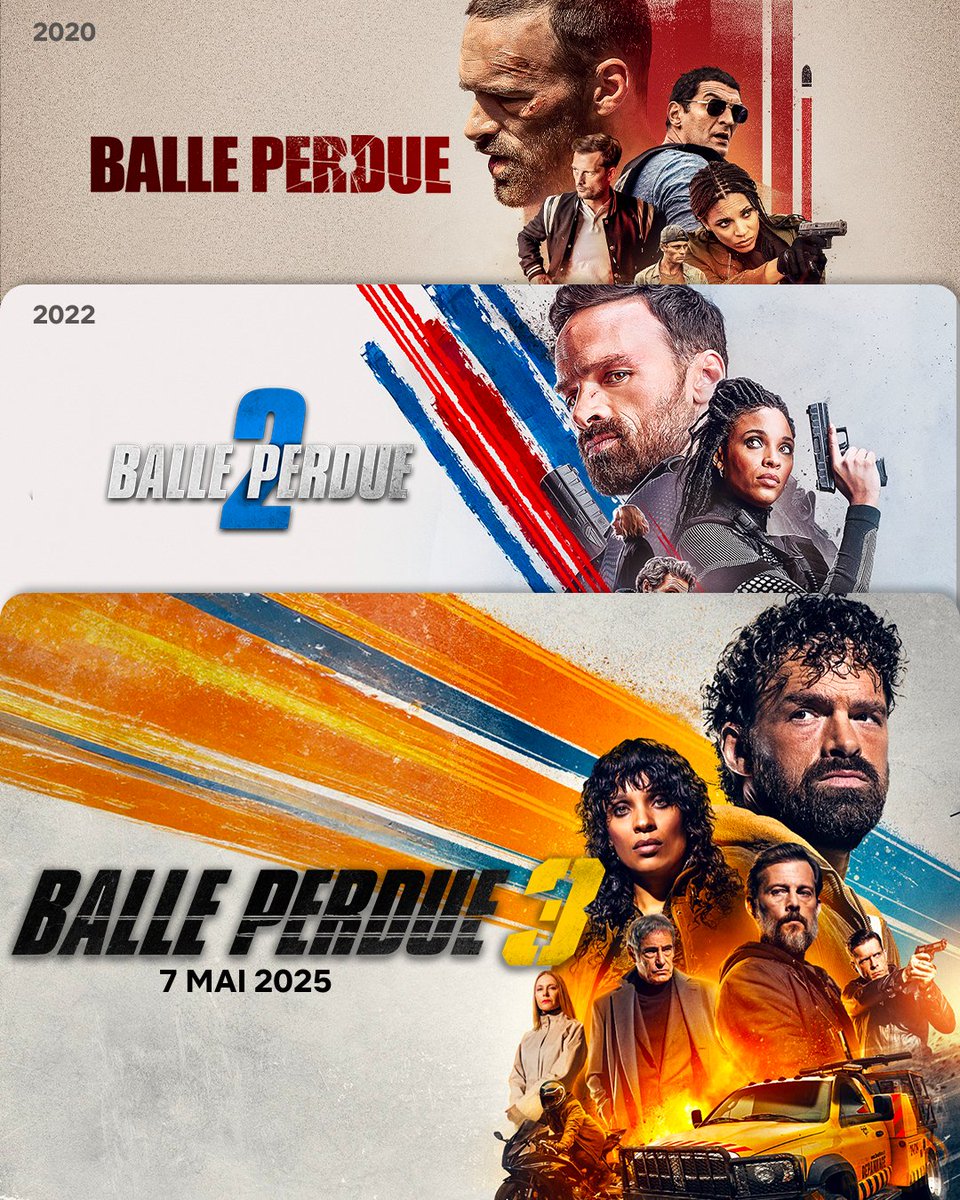 5 ans, 3 films, 1 conclusion.

BALLE PERDUE 3, avec Alban Lenoir, Nicolas Duvauchelle, Stéfi Celma, Pascale Arbillot et Gérard Lanvin, le 7 mai.