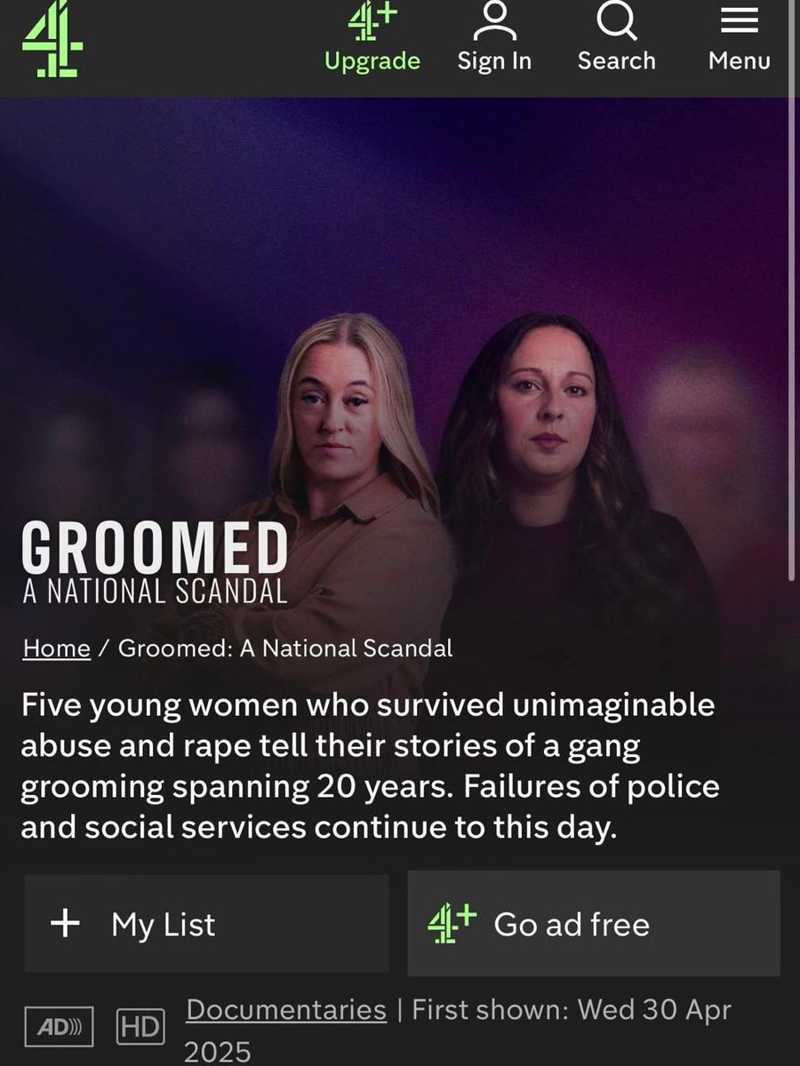 reachind_uk's tweet photo. The Dangerous #Groominggangs scandal.The conspiracy of Silence. #ANationalScandal, the victims were young #whitegirls. The system betrayed them, no one wiped their tears, #Groomed on Channel 4 highlights how #pakistanimen subjected these girls to horrific abuse. Watch it! @daveatherton @davidvance @MaggieOliverUK @SamanthaTaghoy @SarahLGates1 @Sarah4Trump_