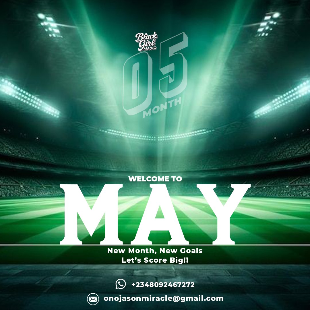 MiracleUnusual_'s tweet image. Happy New Month! 🎉 May this month be filled with success and creativity.
If you need custom designs or innovative software solutions, hit me up.
Let’s make this month unforgettable! 💻🎨 #GraphicDesigner #SoftwareDev #MayGoals #techwomen #frontenddeveloper #TechCommunity