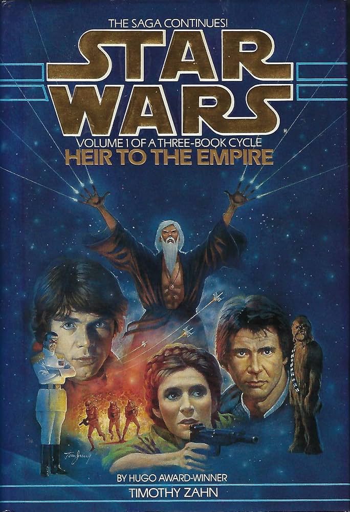 34 years ago today 

Heir To The Empire was released &amp; showed the interest in Star Wars was still there.