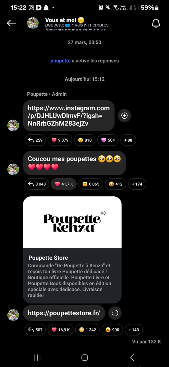 GarciZzAyy's tweet photo. LA Queen est de retour svp !!! Breff jvai acheter le livre !!! #poupettekenza https://t.co/24MzwXMhzH