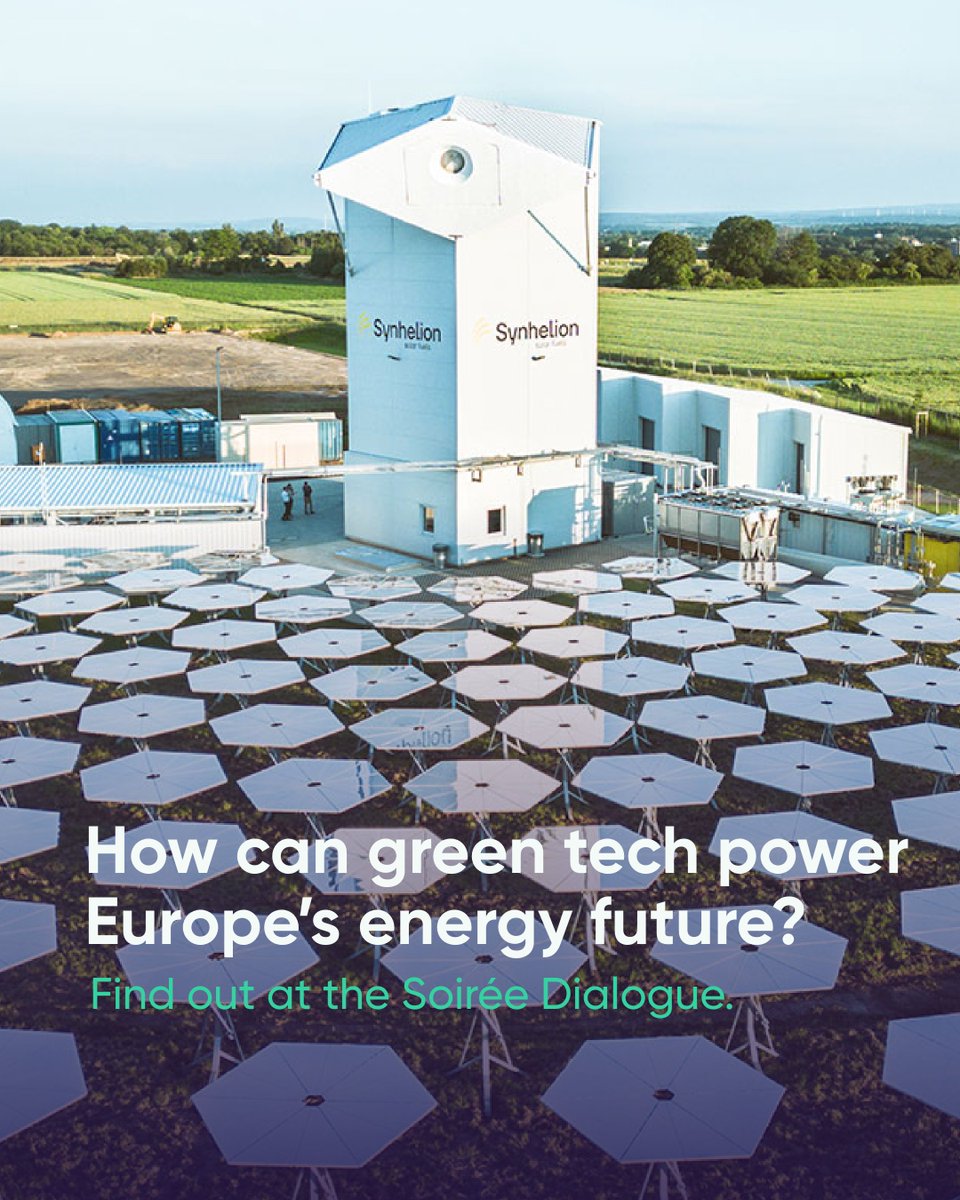 Lucerne Dialogue (@lucernedialogue) on Twitter photo 🌱 The Swiss cleantech company Synhelion turns sunlight into fuel – a technology that could meet half of Europe’s kerosene demand by 2040.
Learn more at the Soirée Dialogue Lausanne with Dr Gianluca Ambrosetti & experts.
📅 10 June 2025 | 17:30 🔗 Info: hello@lucerne-dialogue.ch 🌱 The Swiss cleantech company Synhelion turns sunlight into fuel – a technology that could meet half of Europe’s kerosene demand by 2040.
Learn more at the Soirée Dialogue Lausanne with Dr Gianluca Ambrosetti & experts.
📅 10 June 2025 | 17:30 🔗 Info: hello@lucerne-dialogue.ch
