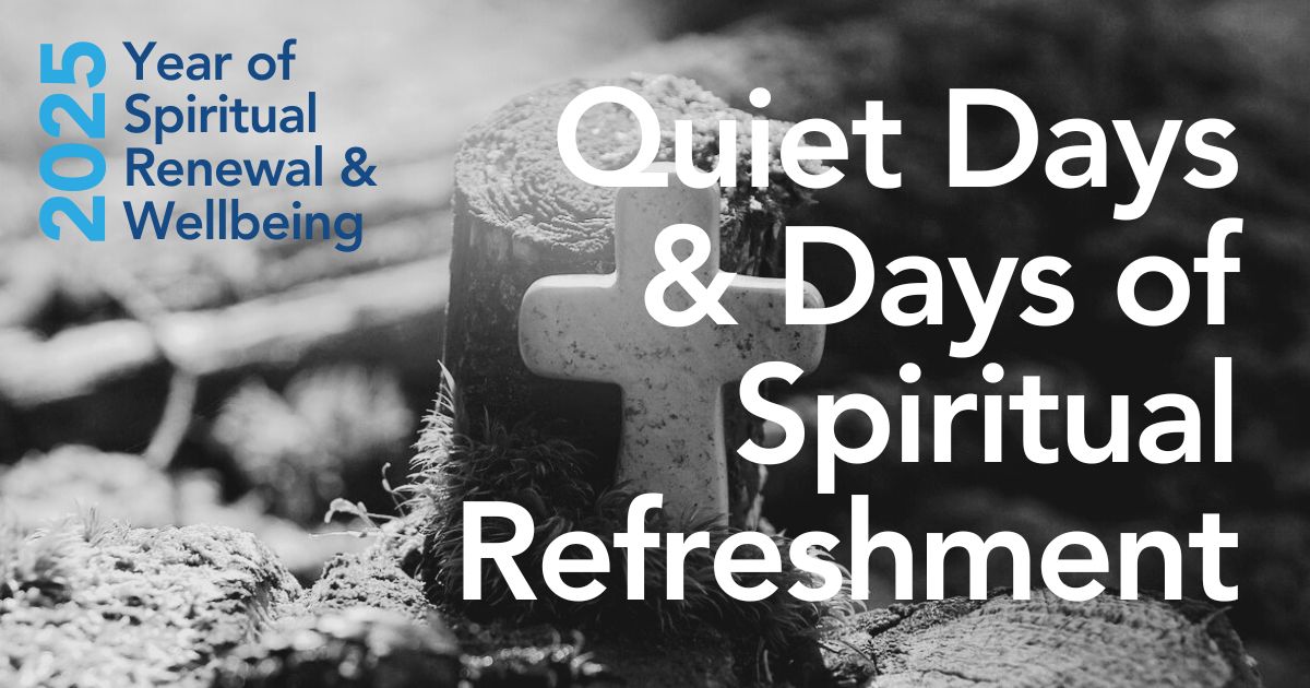 Did you know that the dedicated Year of Spiritual Renewal and Wellbeing in our Diocese is for all of us?

On Saturday 17 May, there is a Day of Spiritual Refreshment in Watford, details can be found here: buff.ly/w0X1yFP