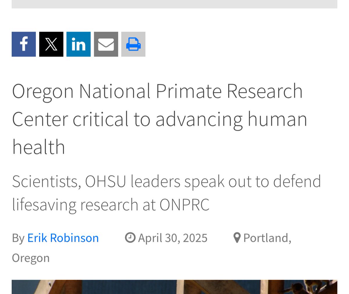 Fact check: false. 
It's a cruel practice with poor human predictive value that tortures animals with little to show for it.