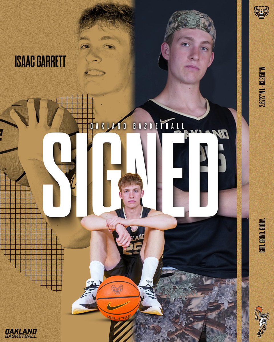 OaklandMBB's tweet image. It's official!✍️
We're excited to welcome Isaac to the squad!💪🐻