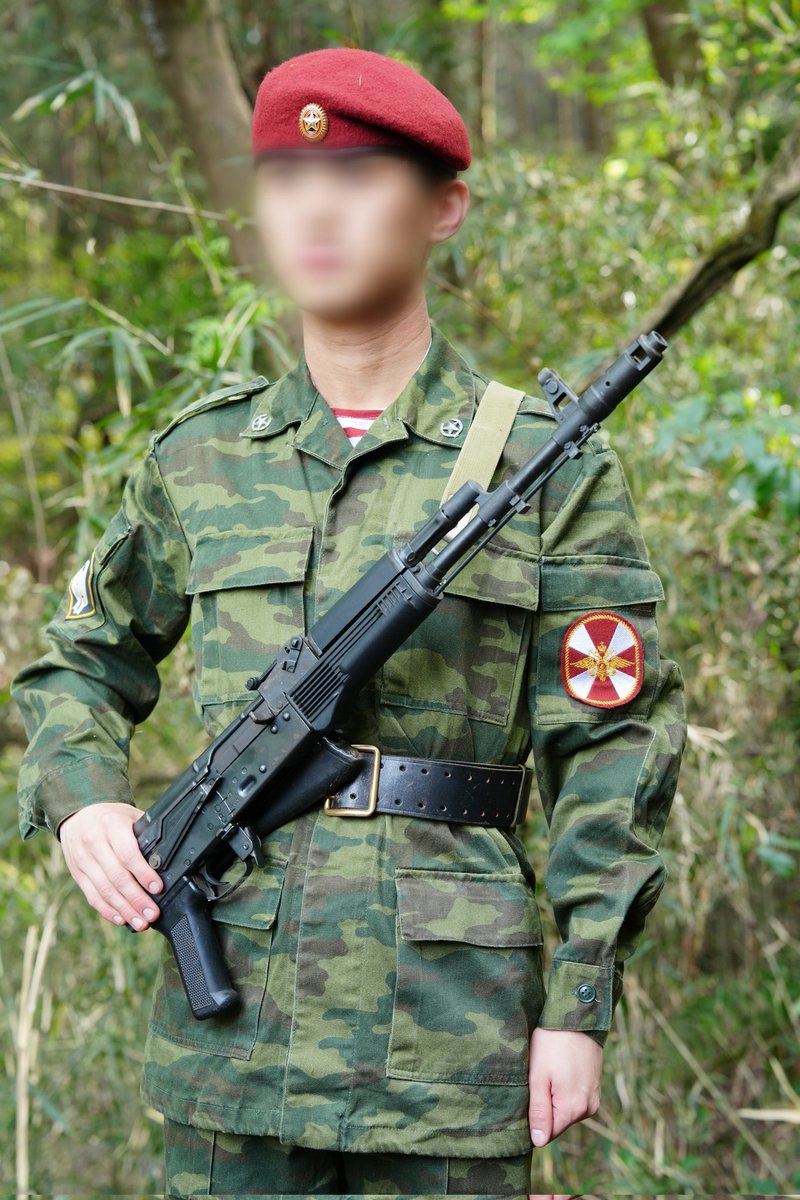Sdelano_yccp's tweet photo. そういえば某氏が国内軍に興味を持ってくださったので以前遊んだ時のセットアップをば

これも結構いい線いってると思う（自画自賛）
(撮影:@Kalash_2525va) https://t.co/hyrVQWvD0Z