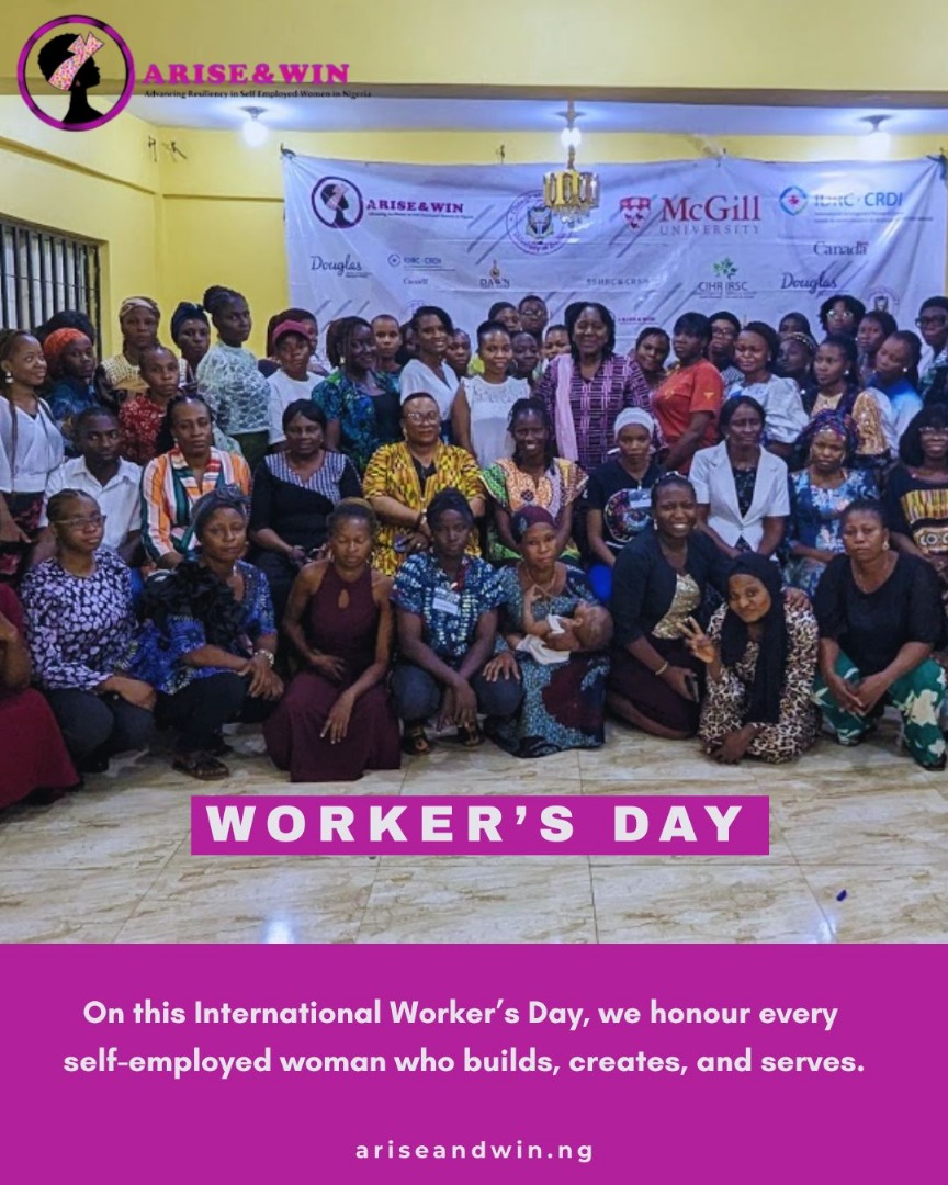 Today, we honour the women who wake up daily to create and build dreams with their hands. On this International Workers’ Day, we recognise the work of self-employed women — even when it's unpaid, unseen, or unregulated. You are the backbone of our communities. <a href="/WomenRISE6/">WomenRISE</a>