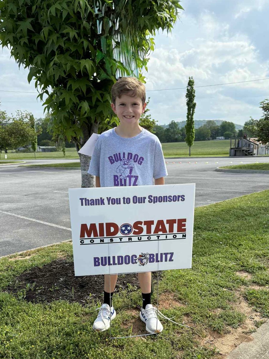 midstate_const's tweet image. Mid-State Construction was proud to sponsor the Rickman Elementary Bulldog Blitz Fun Run! We’re always honored to support our local schools, especially when it helps fund important projects like upgraded security systems to keep students safe.