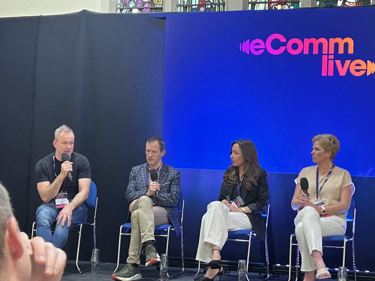 Day 2 at <a href="/eComm_Live/">eComm.Live</a>  Thanks to everyone who joined Darren Heaphy’s Amazon panel—Amazon.ie opportunity and customer engagement 🚀 
#eDesk #eCommLive