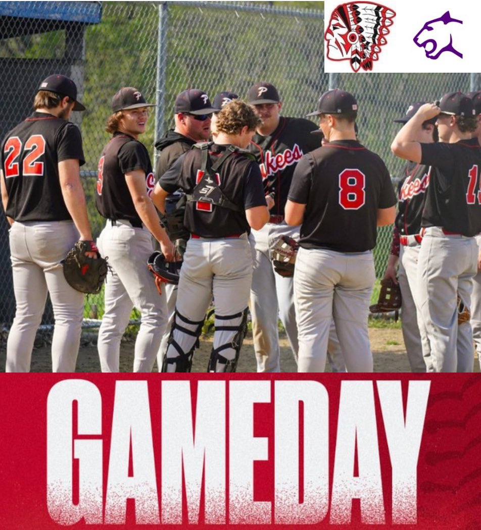 Saukee baseball is back in action today at home.

🆚 Litchfield High School
📍 Pittsfield High School 
⏰ 4:30