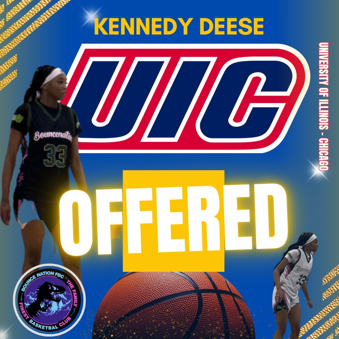 IAmKennedyDeese (@kennedydeese) on Twitter photo Blessed to have received an offer from <a href="/UIC_WBB/">UIC W. Basketball 🔥🏀</a>! I'm grateful to be building a relationship with the coaches and the program! #agtg Blessed to have received an offer from <a href="/UIC_WBB/">UIC W. Basketball 🔥🏀</a>! I'm grateful to be building a relationship with the coaches and the program! #agtg