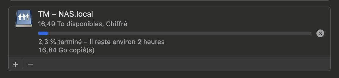 wgblondel's tweet image. Time Machine configuré sur mon NAS #Unraid