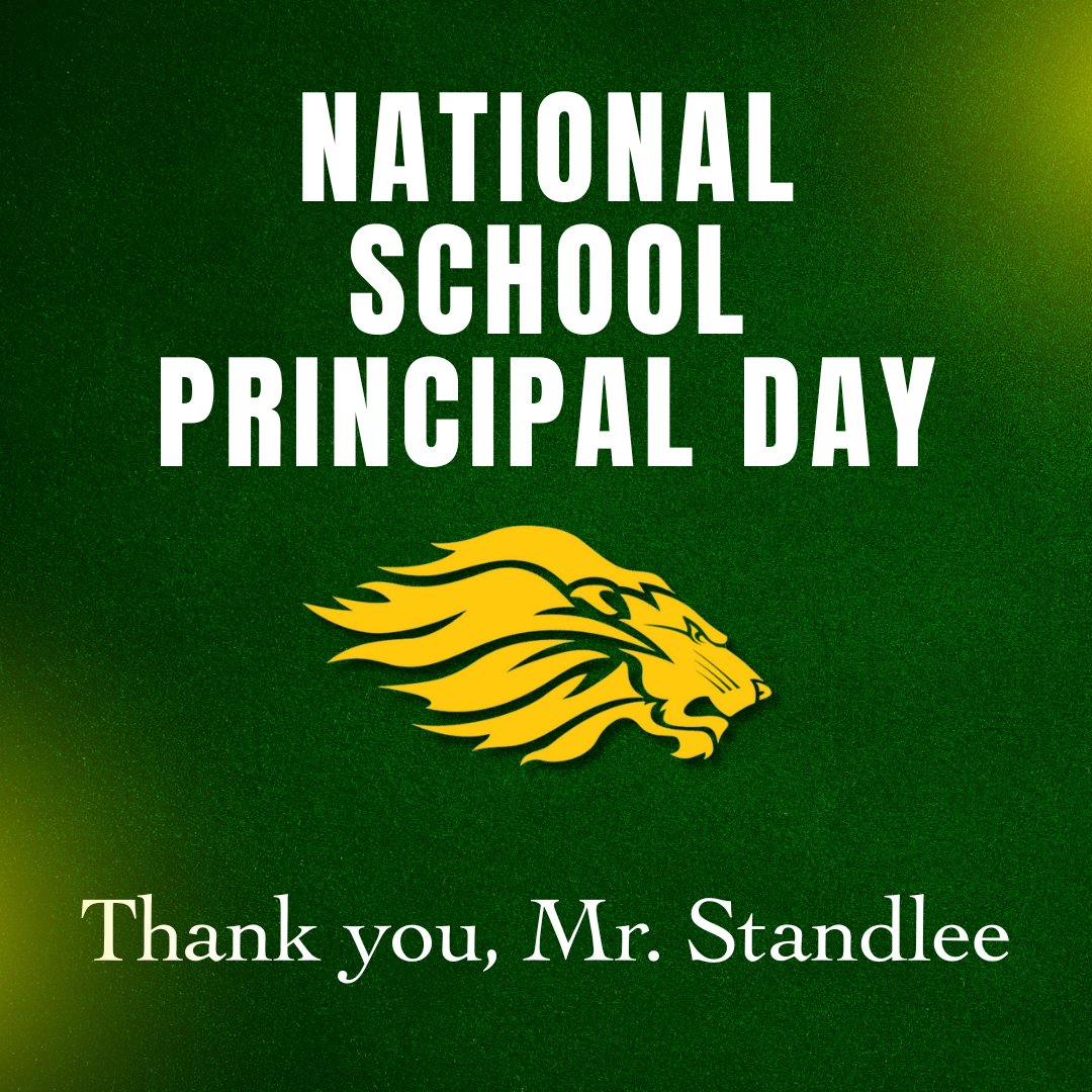 Happy National School Principals Day! Huge thanks to Mr. Standlee for all you do to support and lead Borah — we appreciate you!