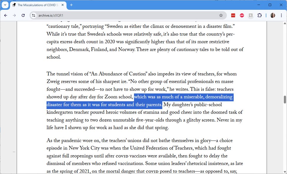 100% blatant, outright lie.
THEY COULD MUTE TROUBLE-MAKERS! &lt;- A feature many enjoyed. Yes, many loathed remote school, but not all.