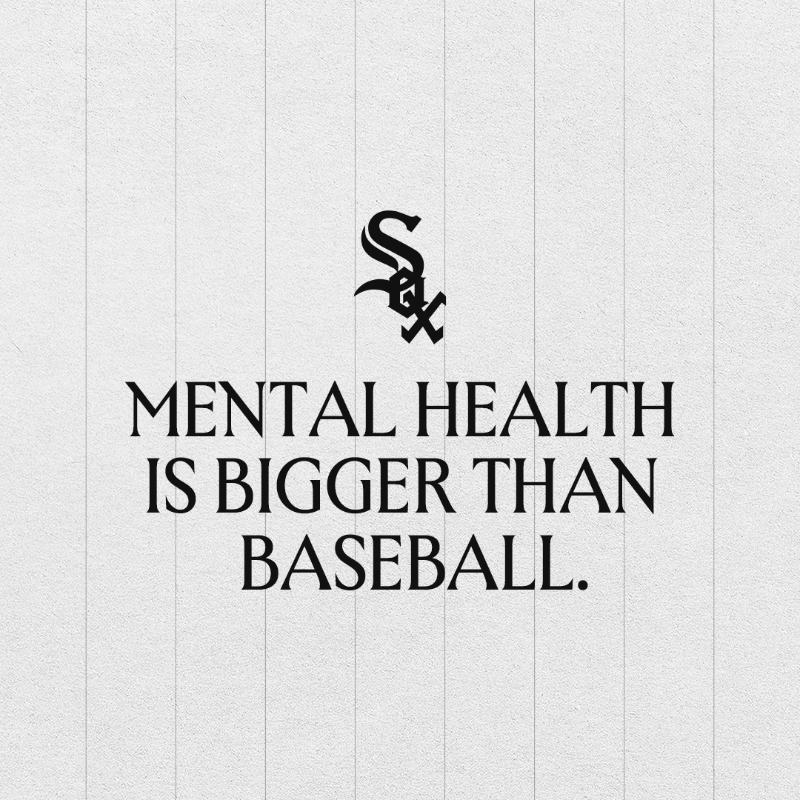 whitesox's tweet photo. May is Mental Health Awareness Month.

No one is immune from any psychological, emotional issues - including athletes. For resources, visit: https://t.co/obLopAfPo7