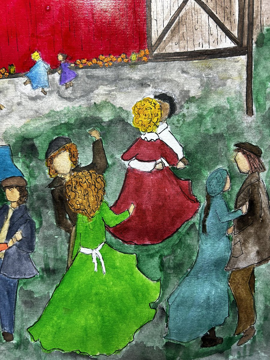 IamTabithaOrr's tweet photo. Working on the front cover today for the Seven Sisters Halloween Ballet 🩰 #AuthorsOfTwitter #picturebook #kidlit #kidlitartist #writingforchildren #BookTwitter #selfpublishing #ballet#artistsoftwitter #scbwiillustrators #scbwi #scbwinewmexico #sevensistersseries https://t.co/2ihIUCASxD