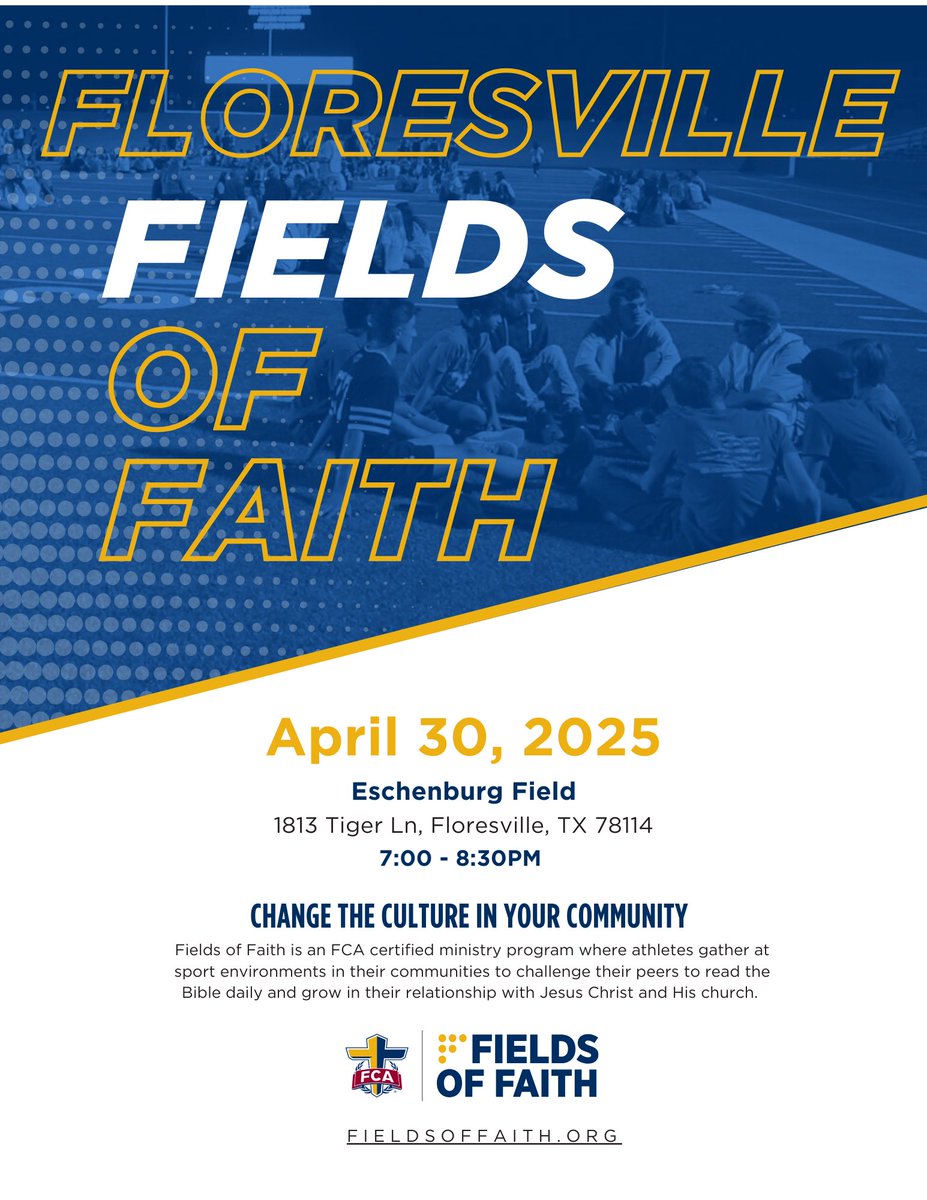 IlyanMartinez's tweet photo. Not even the rain could stop our FCA! Incredible turnout and an even more special moment watching our kids come together in their faith. Huge thanks to @Coach_LuiGar for organizing and leading such a meaningful event for our athletes. https://t.co/y5GQAJXRv2