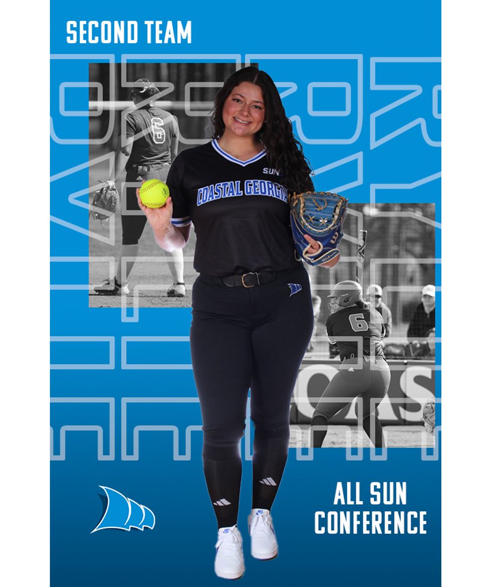 Coastal Georgia Softball (@ccgasoftball) on Twitter photo Much deserved!
Congrats to our four <a href="/SunConference/">The Sun Conference</a> Softball All-Conference selections!
#HailTheSail Much deserved!
Congrats to our four <a href="/SunConference/">The Sun Conference</a> Softball All-Conference selections!
#HailTheSail