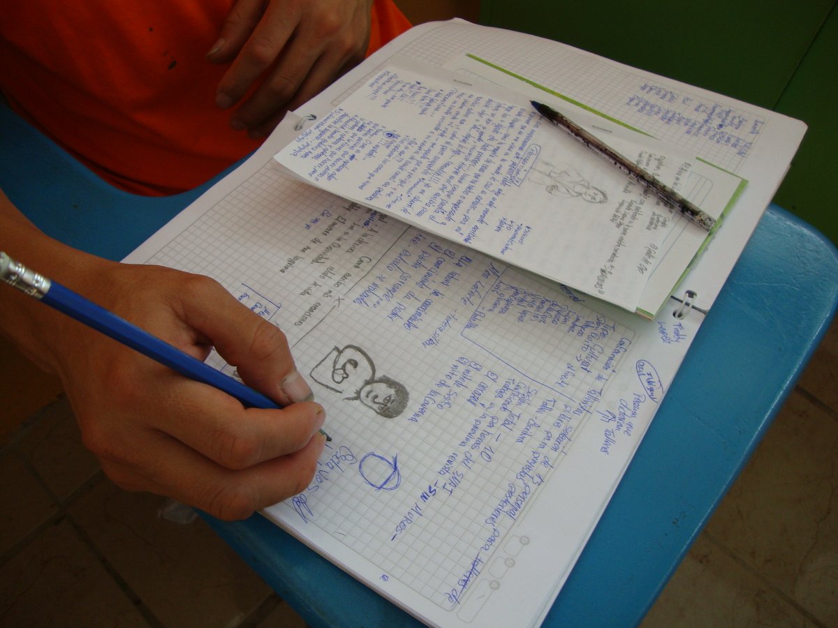 SNAI_Ec's tweet photo. 🎨#EjeCultural | #CPLChimborazo N.°1
#Zona3 | #PPL trabajan en redacción de poemas y cartas de su autoría, a fin de que sus trabajos sean publicados en la revista 'Sin Muros', que forma parte de la línea de Fomento a las Artes como Mecanismo para la Rehabilitación Social. https://t.co/4ihwP2HolT