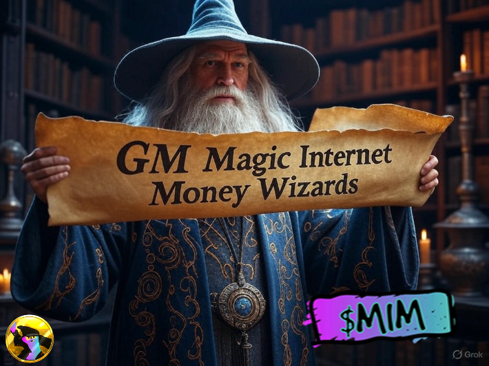 GM $MIM Wizards 🧙‍♂️⚡

Magic Internet Money just reclaimed $96K.
It's about time.

#MagicInternetMoney #Bitcoin #Solana #Memecoin #BullRun