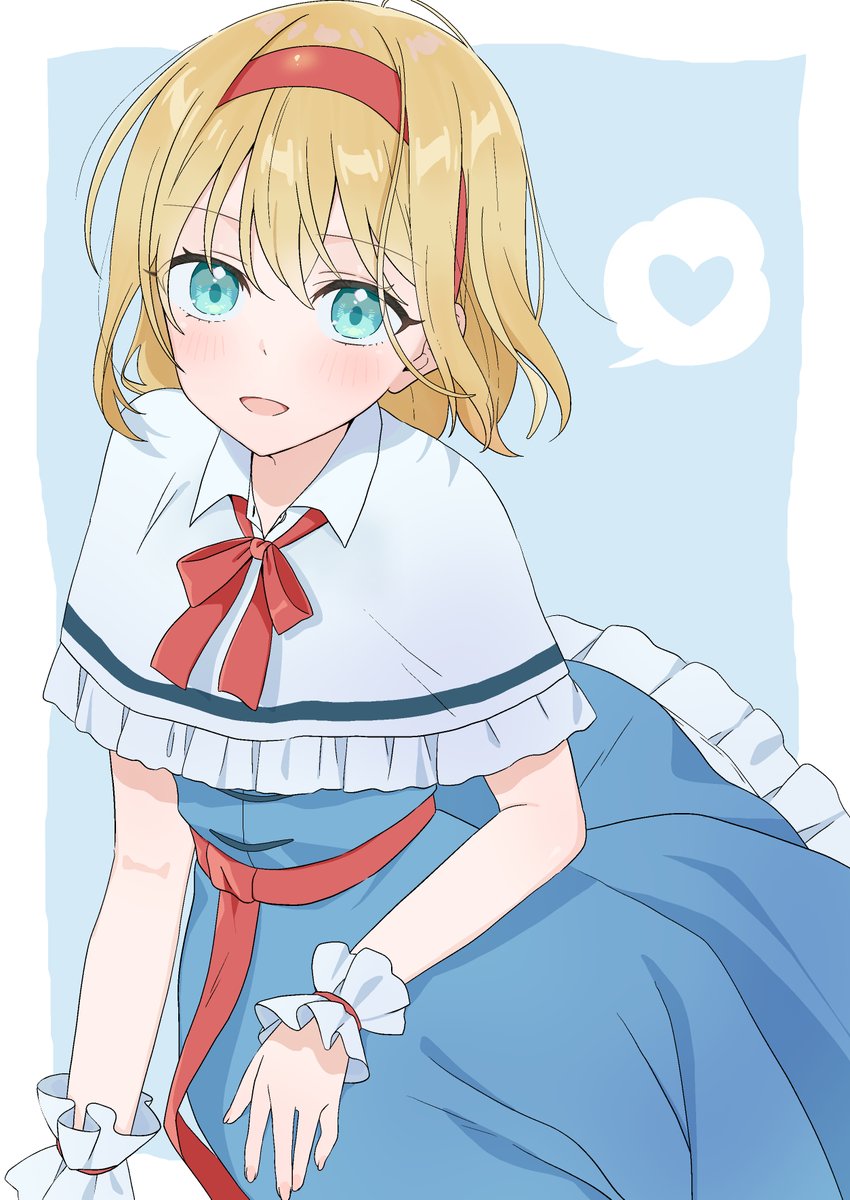 meltedsnow59's tweet image. 久しぶりアリスﾁｬﾝ！